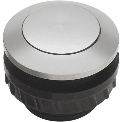 Grothe 62002 Belknop 1-voudig Aluminium 12 V/1,5 A Grothe 62002 Belknop 1-voudig Aluminium 12 V/1,5 A