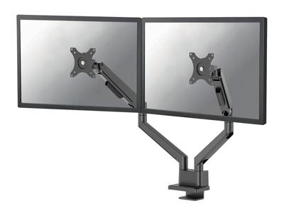 Neomounts DS70-250BL2 Monitor-tafelbeugel 43,2 cm (17) - 81,3 cm (32) Zwart In hoogte verstelbaar, Kantelbaar, Zwenkbaar, Roteerbaar