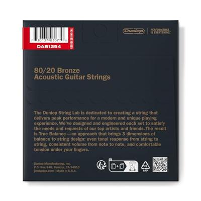 Dunlop DAB1254 80/20 Bronze Light 12-54 snarenset - thumbnail
