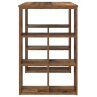 Bureau met plank Oud Hout 90 x 50 x 75 cm Bewerkt hout - thumbnail