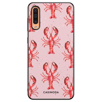 Samsung Galaxy A50/A30s hoesje - Lobster all the way Samsung Galaxy A50/A30s hoesje - Lobster all the way