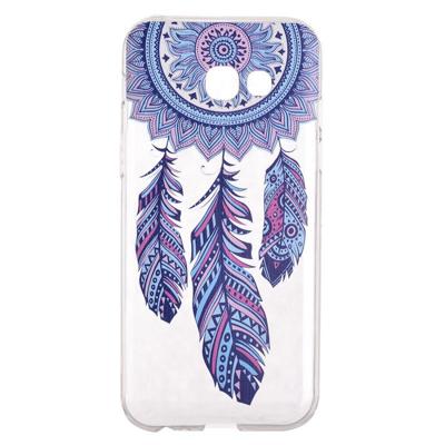 Voor Galaxy J3 (2017) / J3 Prime (Amerikaanse versie) Windbell patroon zachte TPU beschermende Back Cover Case