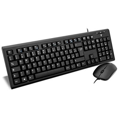 CKU200IT - Toetsenbord en muis set - PS2, USB - Italiaans - zwart CKU200IT - Toetsenbord en muis set - PS2, USB - Italiaans - zwart