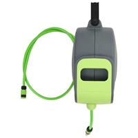 VidaXL Waterslanghaspel automatisch intrekbaar wandmontage 30+2 m - thumbnail