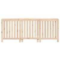 Radiatorombouw 210x21x85 cm massief grenenhout - thumbnail