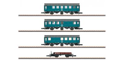 Märklin 87762 Z 4-delige bouwtreinset van de DB Märklin 87762 Z 4-delige bouwtreinset van de DB