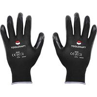 TOOLCRAFT TO-5621532 Polyester, Nitril Werkhandschoen Maat (handschoen): 9 Cat II 1 paar - thumbnail