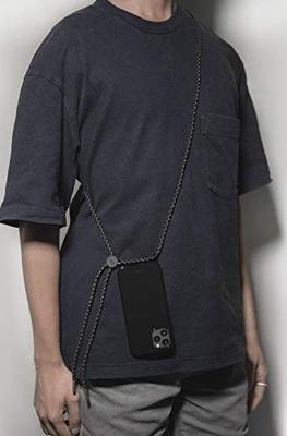 Laut Crystal-X case met koord iPhone 12 / iPhone 12 Pro zwart