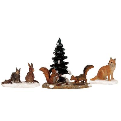 Kerstfiguur Woodland animals LEMAX - Lemax