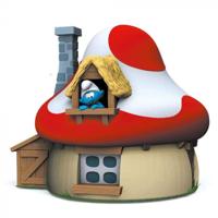 The Smurfs Coin Bank Mushroom House - thumbnail