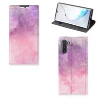 Bookcase Samsung Galaxy Note 10 Pink Purple Paint - thumbnail