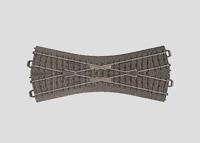 H0 Märklin C-rails (met ballastbed) 24640 Kruising 188.3 mm 1 stuk(s) - thumbnail