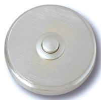 Heidemann 70083 Belknop 1-voudig Vernikkeld 24 V/1 A - thumbnail