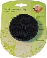Hond rubber massage borstel rond Vachtverzorging Gebr. de Boon - Gebr de boon - thumbnail