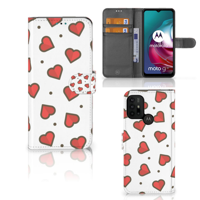 Motorola Moto G10 | G20 | G30 | Telefoon Hoesje | Hearts - thumbnail