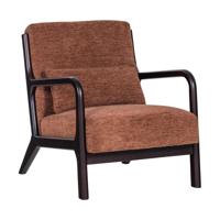Woood Mark fauteuil chenille Bruin - thumbnail