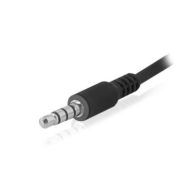 Ewent EW3567 - Hoofdtelefoon - op oor - met microfoon - met bekabeling - zwart Ewent EW3567 - Hoofdtelefoon - op oor - met microfoon - met bekabeling - zwart