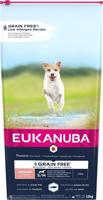 Eukanuba Senior Small & Medium met oceaanvis graanvrij hondenvoer 2 x 12 kg - thumbnail