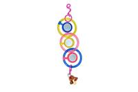 Pawise Bird Rings with bells - thumbnail