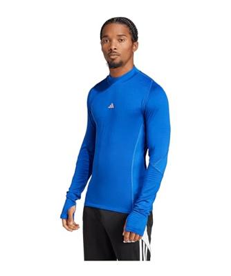 adidas TECHFIT COLD.RDY Ondershirt Blauw