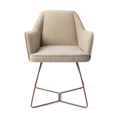 Jesper Home Eetkamerstoel 'Tome' Beehive Rose, kleur Great Greige
