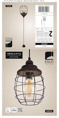 Eglo HanglampBampton - 49219