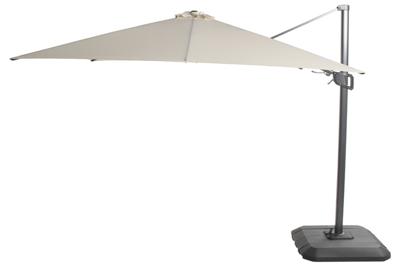 Hartman Zweefparasol 'Shadowflex Deluxe' 300 x 300cm, kleur Beige