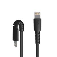 StarTech.com Premium USB-C naar Lightning Kabel 1m Zwart - USB Type C naar Lightning Charge & Sync Oplaadkabel met Aramide Vezels - Apple MFi Gecertificeerd - iPad Air iPhone 12 (RUSBCLTMM1MB) - thumbnail