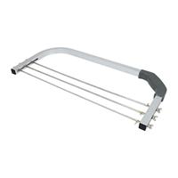 Krumble Taartsnijder - 3 messen - verstelbaar - Grijs - thumbnail