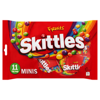 Skittles Fruits uitdeelzak 11 Zakjes - thumbnail