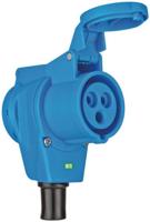 Brennenstuhl CEE-haakse koppeling 230V/16A IP44 - 1x 230V/16A, 1x 230V CEE 16A 3-polig - 1080980 - thumbnail