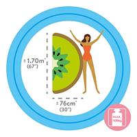 Intex 58764EU Kiwi Luchtbed 178x85xcm - thumbnail