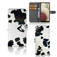 Samsung Galaxy A12 | Telefoonhoesje | Met pasjeshouder | Koeienvlekken - thumbnail