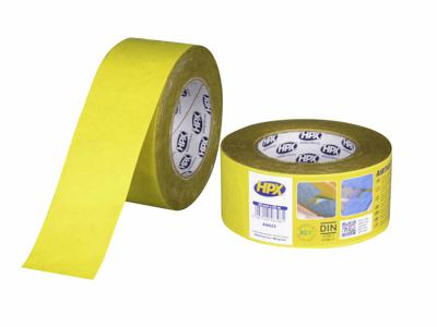 HPX Papieren afdichtingstape | Geel | 60mm x 25m - AI6025 - AI6025