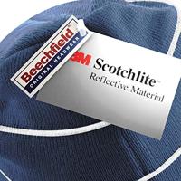 Beechfield CB42 Enhanced-Viz Beanie - French Navy - One Size - thumbnail