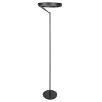 Steinhauer Moderne vloerlampMykty zwart Ø 40cm - 4201ZW - thumbnail