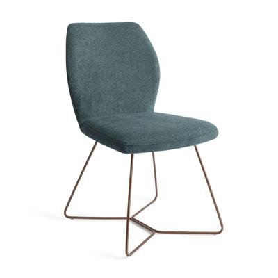 Jesper Home Eetkamerstoel 'Ikata' Beehive Rose, kleur Merry Mermaid