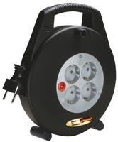 Brennenstuhl Vario Line kabelhaspel met 10m stroomkabel - thumbnail