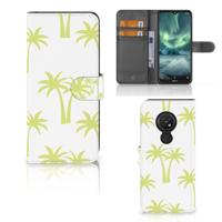 Nokia 7.2 | Nokia 6.2 Hoesje Palmtrees - thumbnail