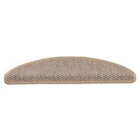 VidaXL Trapmatten zelfklevend 15 st sisal-look 56x17x3 cm lichtbeige - thumbnail