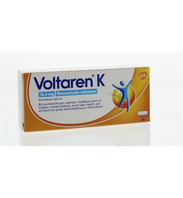 Voltaren K 12,5 mg pijnstiller Filmomhulde Tabletten Diclofenac-Kalium