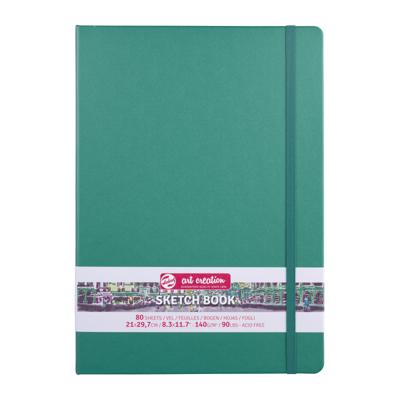 Schetsboek talens art creation 210x297mm woudgroen | 5 stuks