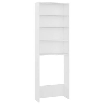VidaXL Wasmachinekast 64x24x190 cm wit VidaXL Wasmachinekast 64x24x190 cm wit