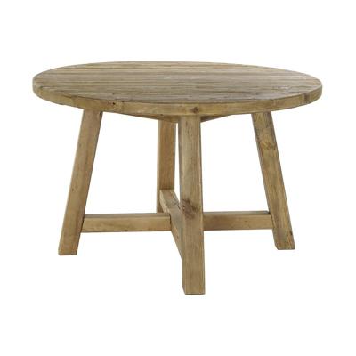 Eettafel DKD Home Decor Natuurlijk Pijnboom 120 x 120 x 76 cm