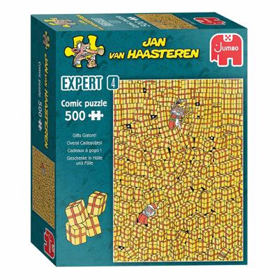 Jumbo Jan van haasteren legpuzzel expert 4 overal cadeautjes!, 500