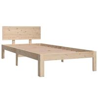 Bedframe massief grenenhout 90x200 cm - thumbnail