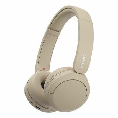 Sony WH-CH520 On Ear headset Bluetooth Stereo Beige Ruisonderdrukking (microfoon) Indicator voor batterijstatus, Headset, Klankregeling, Volumeregeling,
