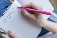 Schneider Schreibgeräte Etui 4x Memo + 1x Rave power pink 150265 Balpen Kleur inkt: Blauw 5 stuk(s) - thumbnail