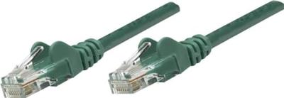 Intellinet 730457 RJ45 Netwerkkabel, patchkabel CAT 6 U/UTP 20.00 m Groen 1 stuk(s)