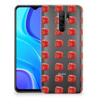 Xiaomi Redmi 9 | Siliconen Case | Paprika Red - thumbnail